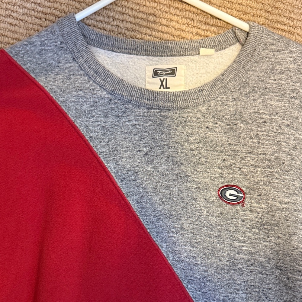 Tailgate UGA Crewneck Sweater Xl